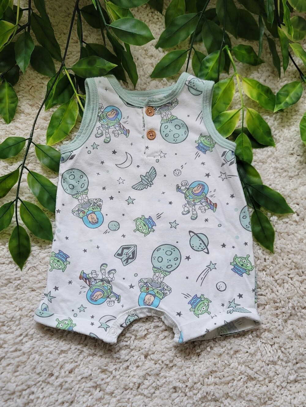 Baby Boy Toy Story Romper (0-3 Months)